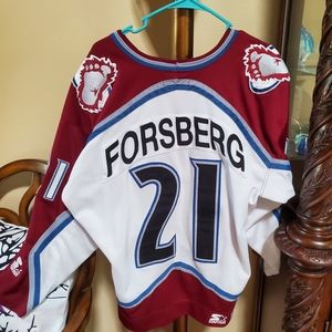 Avalanche Forsberg Jersey bought the year they won the Stanley cup back to back